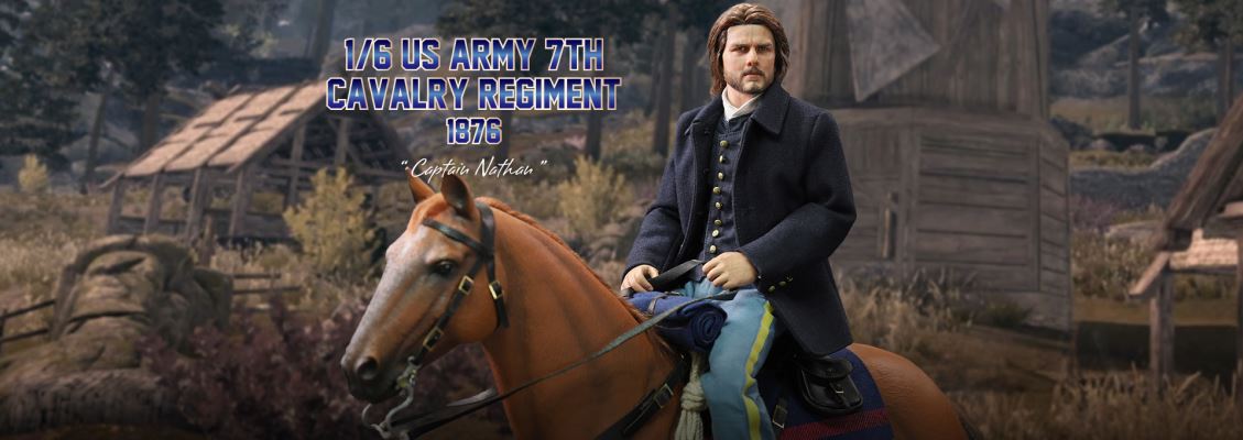 US Army 7th Cavalry Regiment (1876) - Captain Nathan 1/6