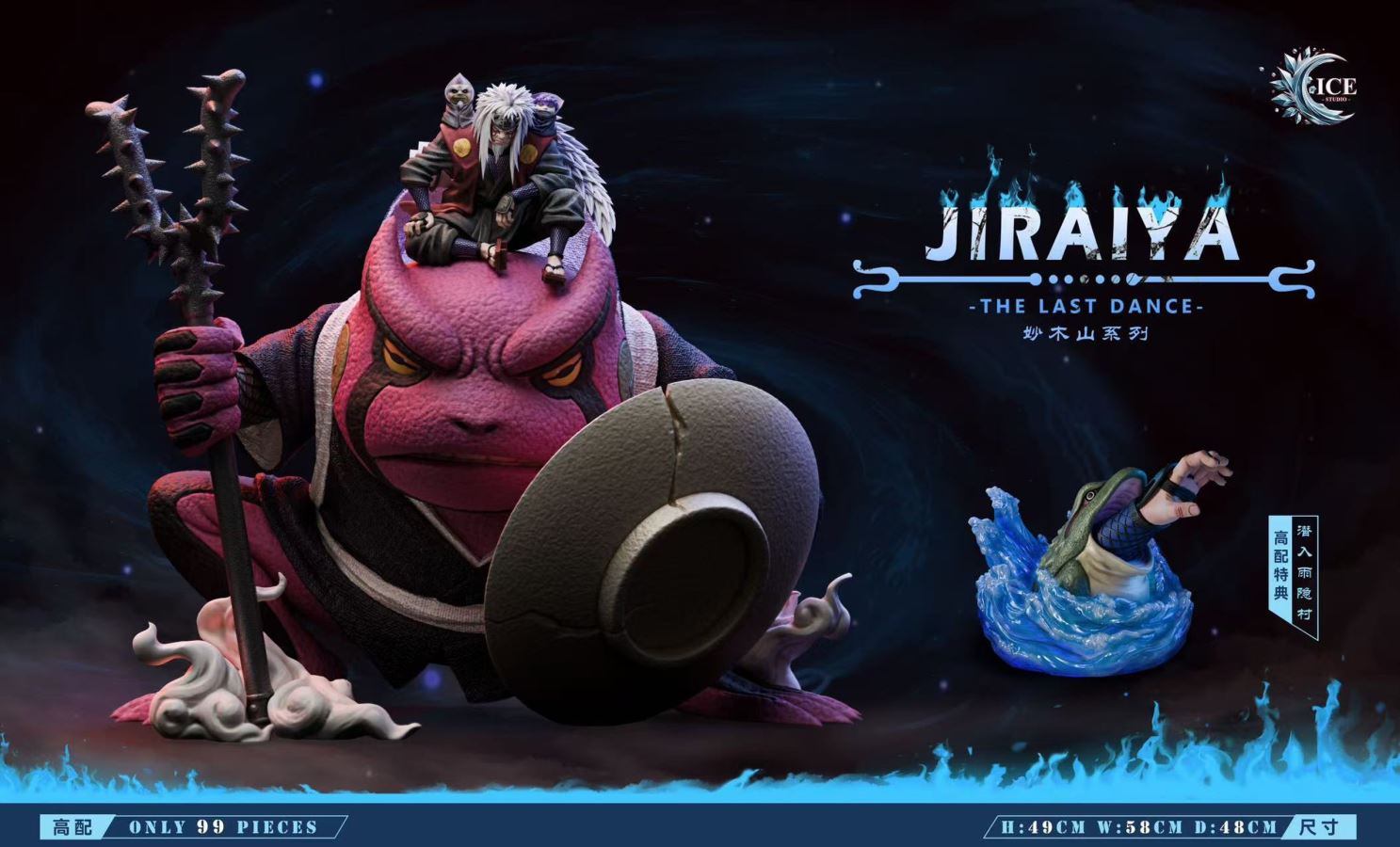 Jiraiya & Gamaken - Naruto 1/7