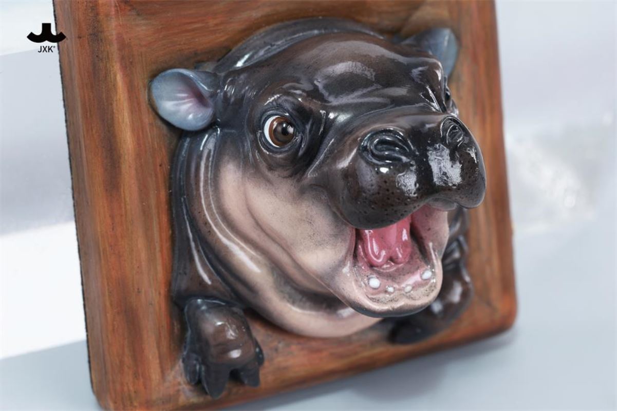 Baby Hippo Fridge Magnet：MooDeng