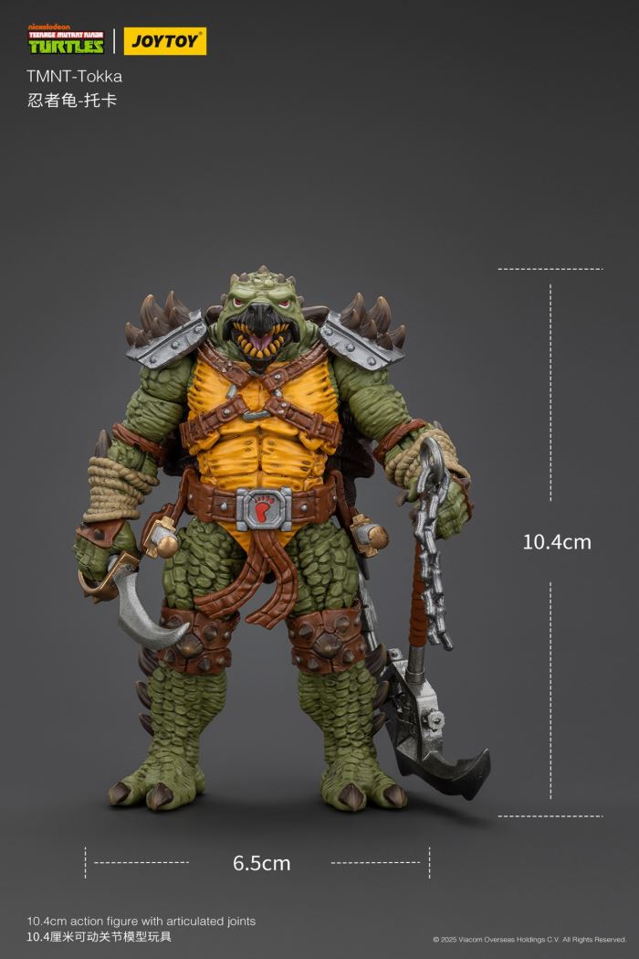Teenage Mutant Ninja Turtles - Kron / Toka / Mengsha 1/18