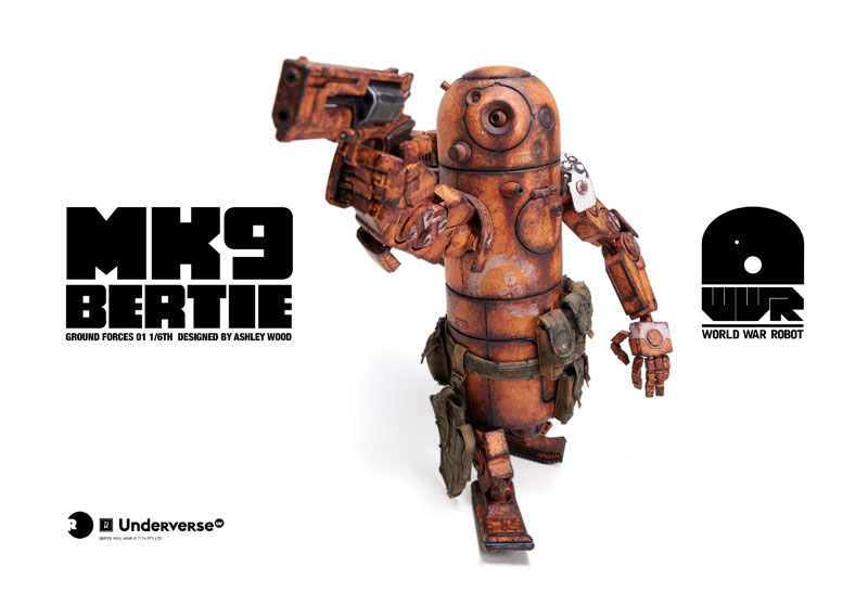 WORLD WAR ROBOT DESERT ALPHA BERTIE MK9 1/6