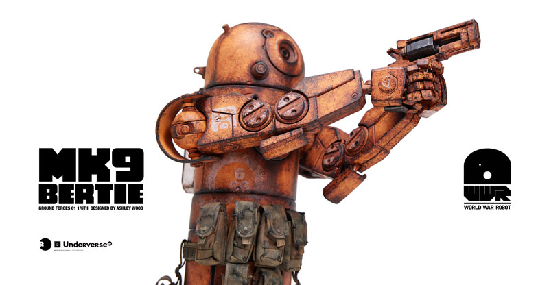 WORLD WAR ROBOT DESERT ALPHA BERTIE MK9 1/6