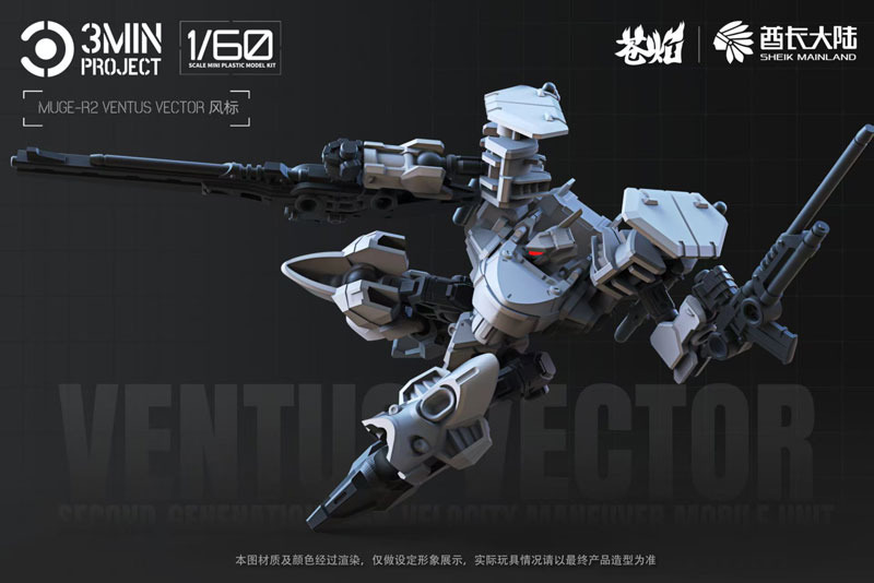 3 min project Series MUGE-R2 VENTUS VECTOR 1/60