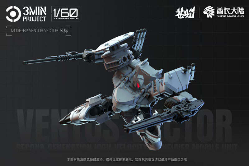 3 min project Series MUGE-R2 VENTUS VECTOR 1/60