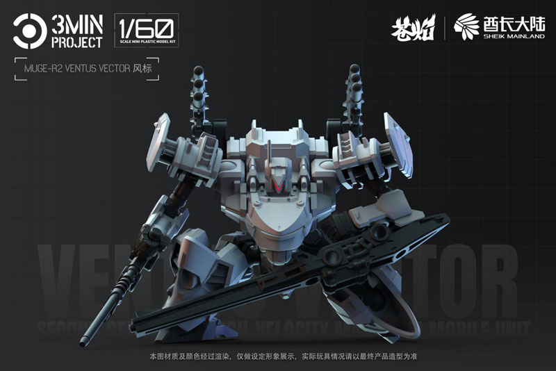 3 min project Series MUGE-R2 VENTUS VECTOR 1/60