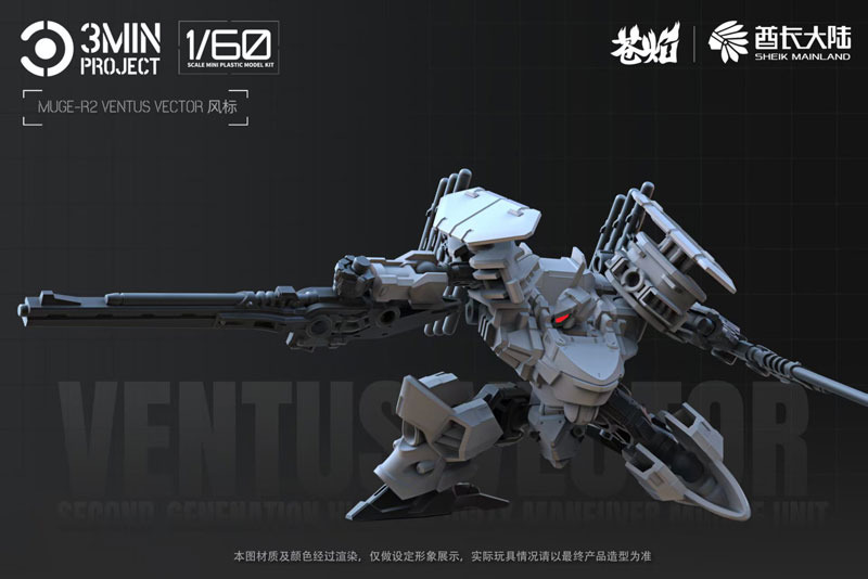 3 min project Series MUGE-R2 VENTUS VECTOR 1/60