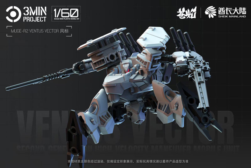 3 min project Series MUGE-R2 VENTUS VECTOR 1/60