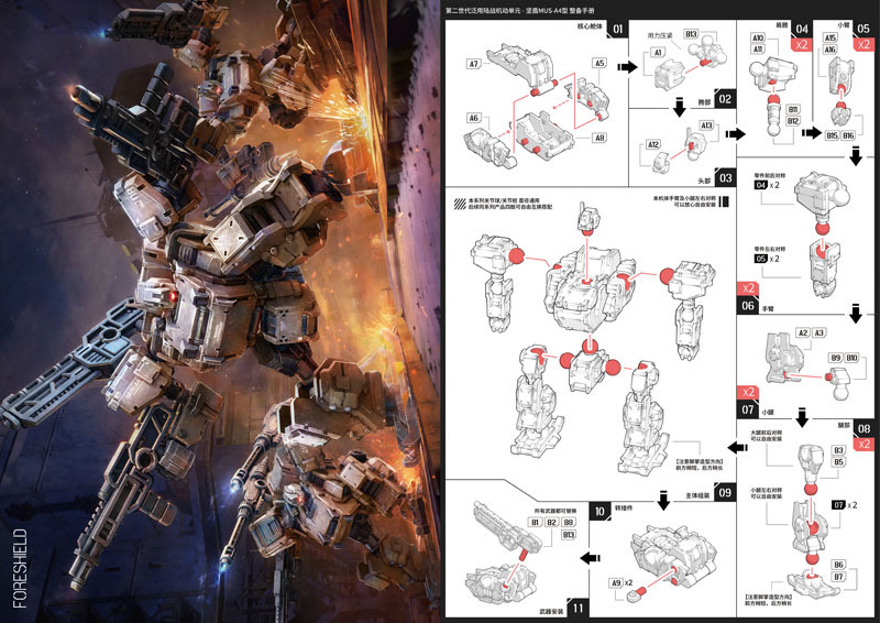 3 min project Fortishield - Argent Sword Troop 1/60