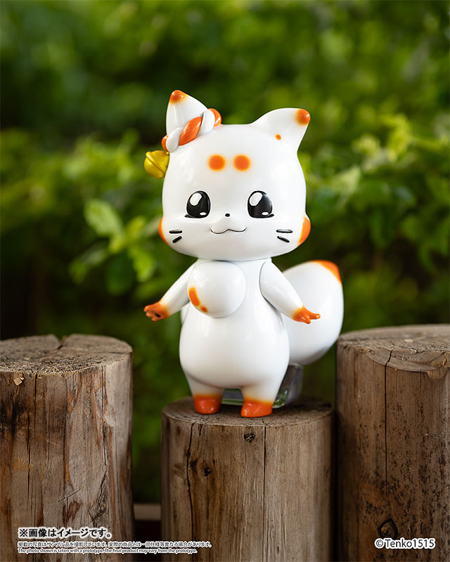 Chibi Creature Little Fox with Two Tails Tenko Soft Vinyl