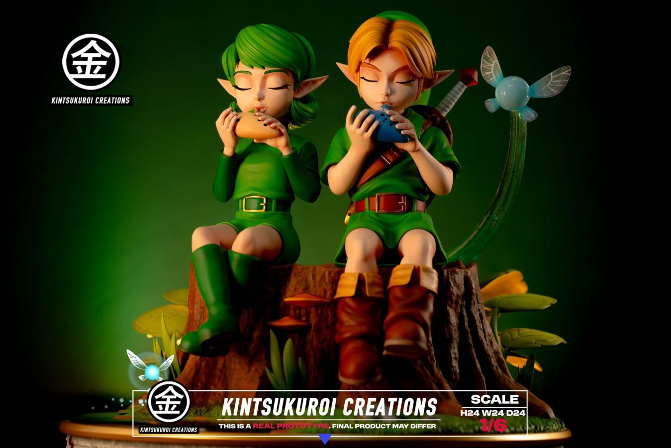 LINK & SARIA DIORAMA - ZELDA