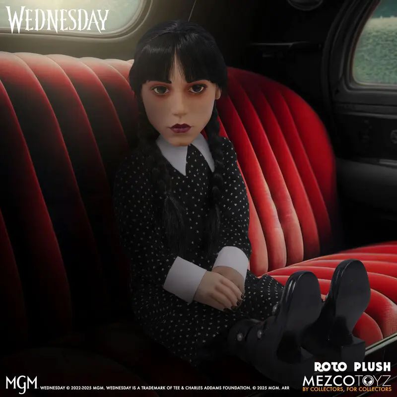 Roto Plush The Addams Family TV Series Wednesday
