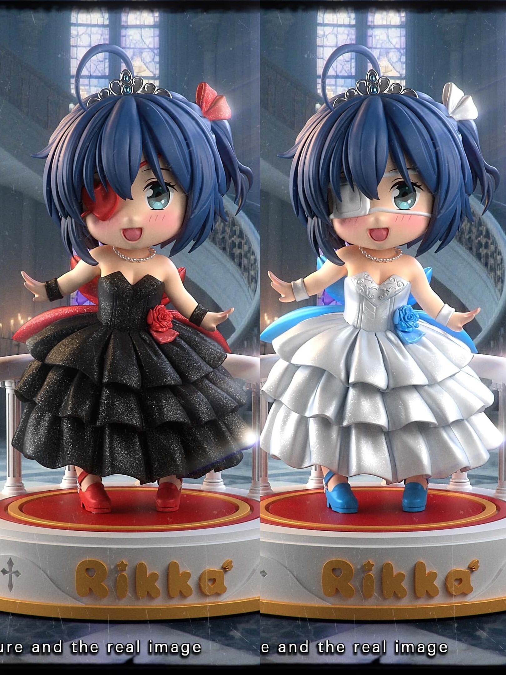 Q Version Wedding Dress Takanashi Rikka