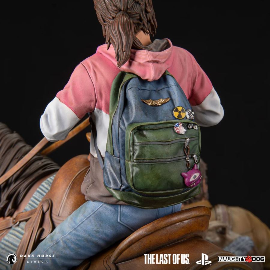 The Last of Us: Joel & Ellie on Horseback Premium Statue