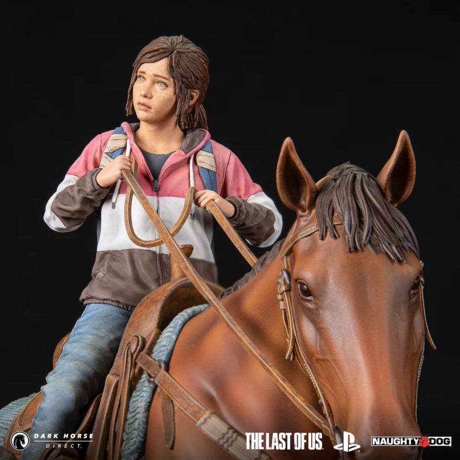 The Last of Us: Joel & Ellie on Horseback Premium Statue