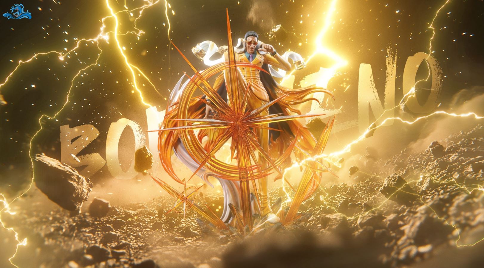 Marines Three Admirals Kizaru Borsalino - One Piece