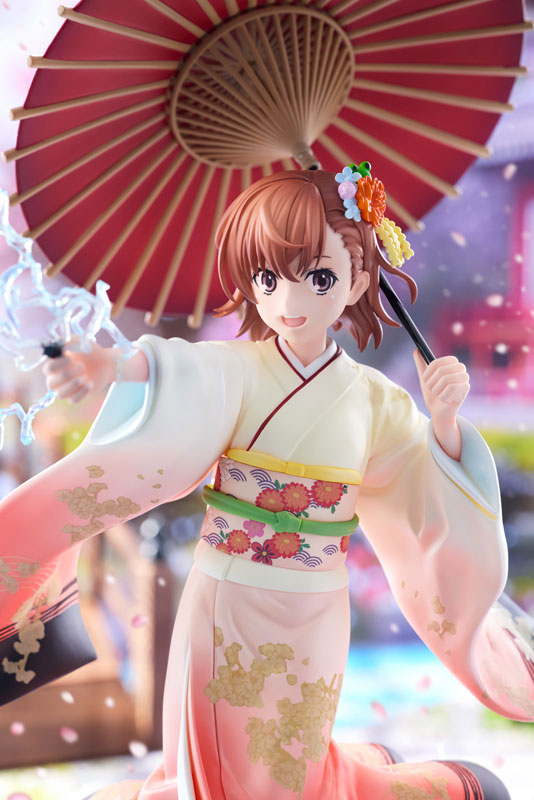 KDcolle A Certain Scientific Railgun T Mikoto Misaka Furisode Kimono ver. 1/7
