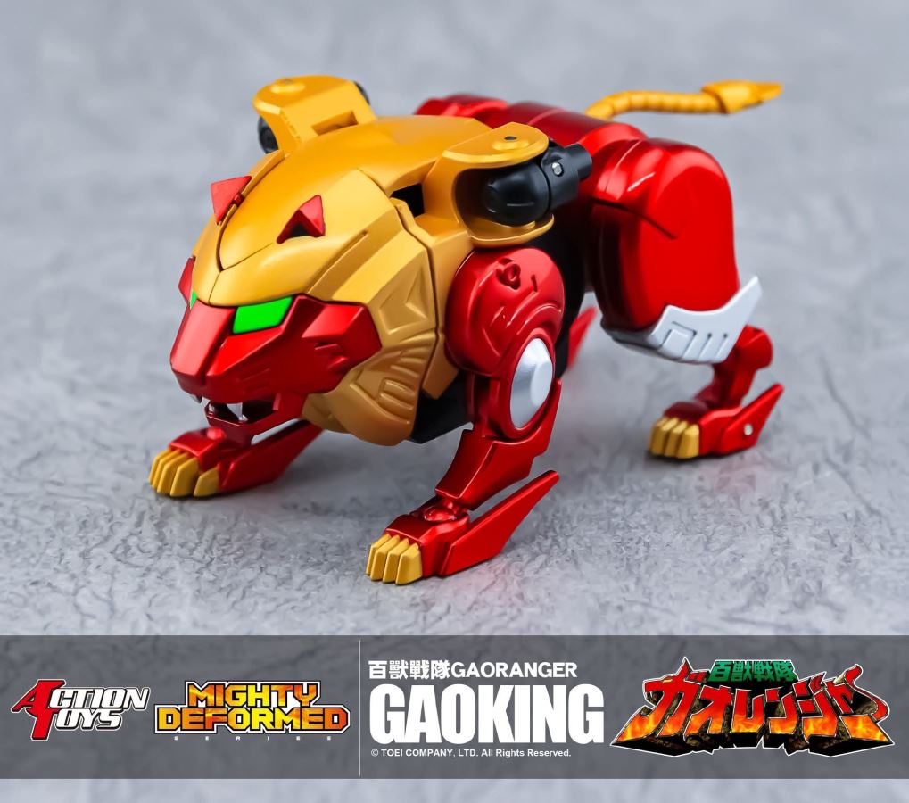 MIGHTY DEFORMED GaoKing Hyakujuu Sentai Gaoranger