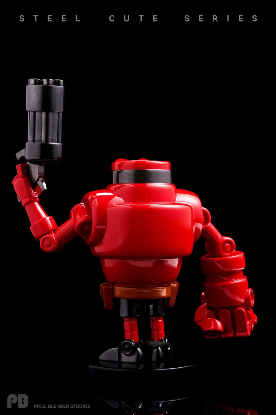 Original Robot steel cute series 01 Hellboy