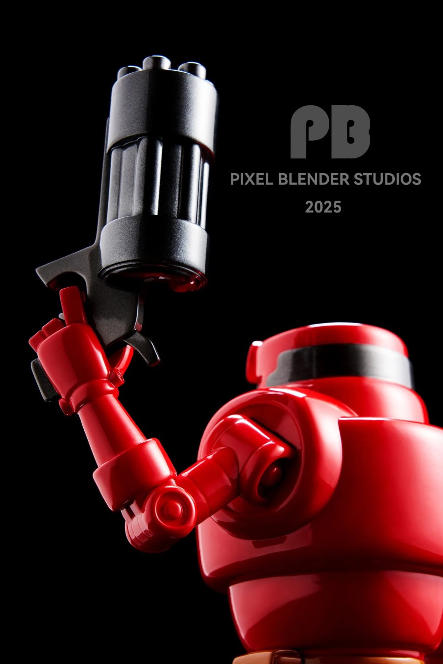 Original Robot steel cute series 01 Hellboy