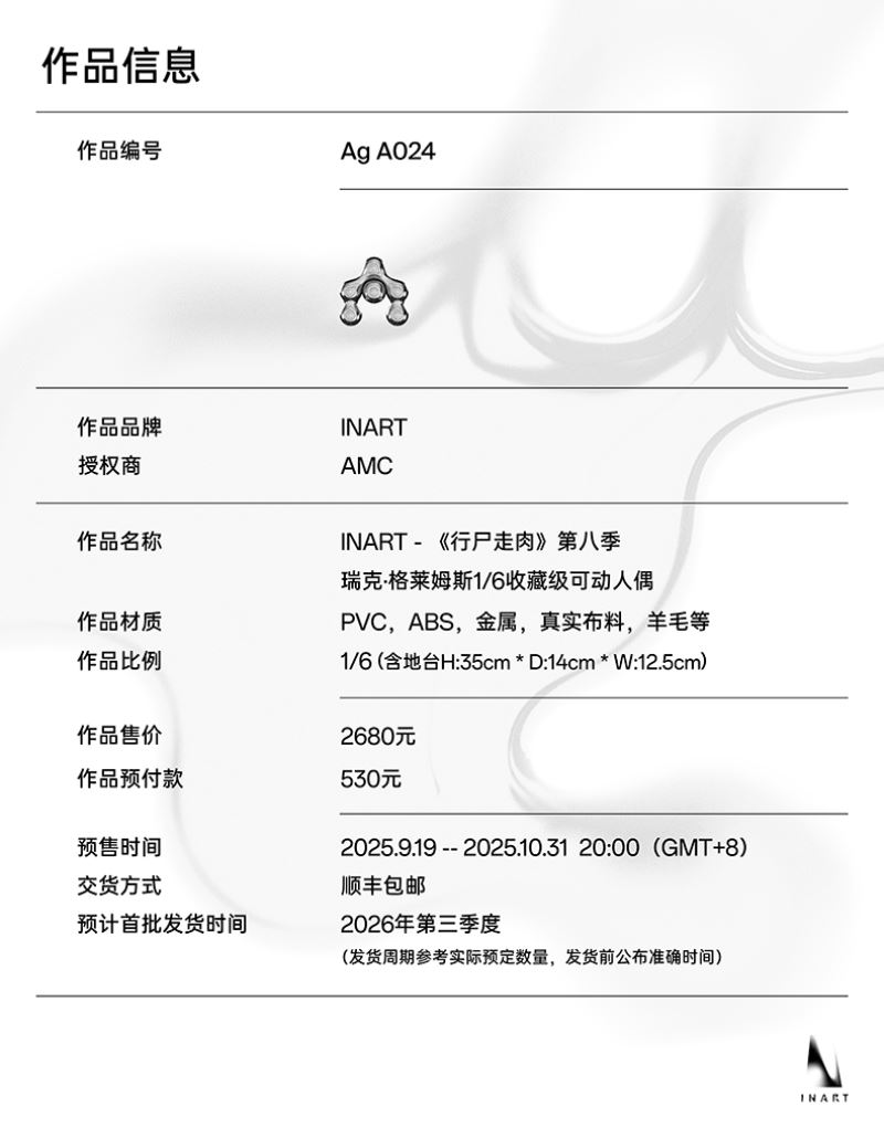 The Walking Dead: Rick Grimes 1/6