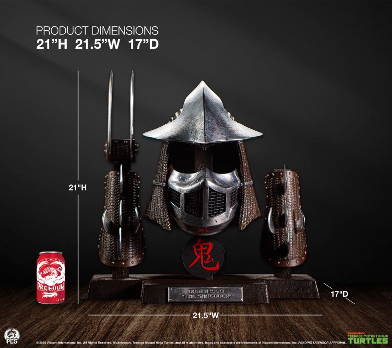 Shredder Stainless Steel Armor Set