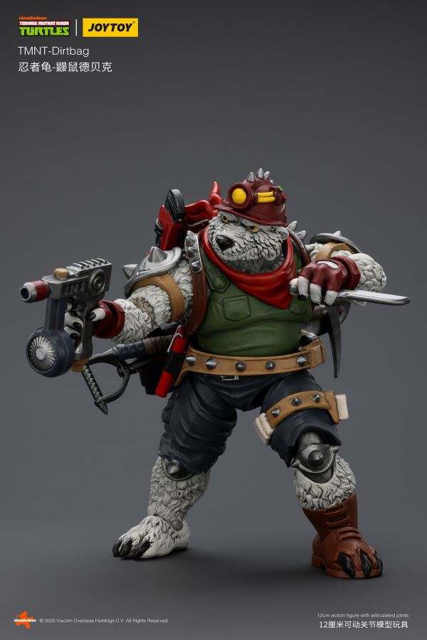 Teenage Mutant Ninja Turtles - Debek the Mole/Grundchuk the Bull/Lazar the Red Wolf 1/18
