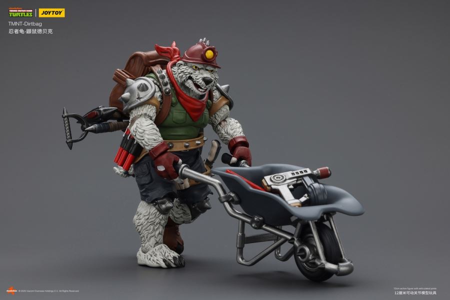 Teenage Mutant Ninja Turtles - Debek the Mole/Grundchuk the Bull/Lazar the Red Wolf 1/18