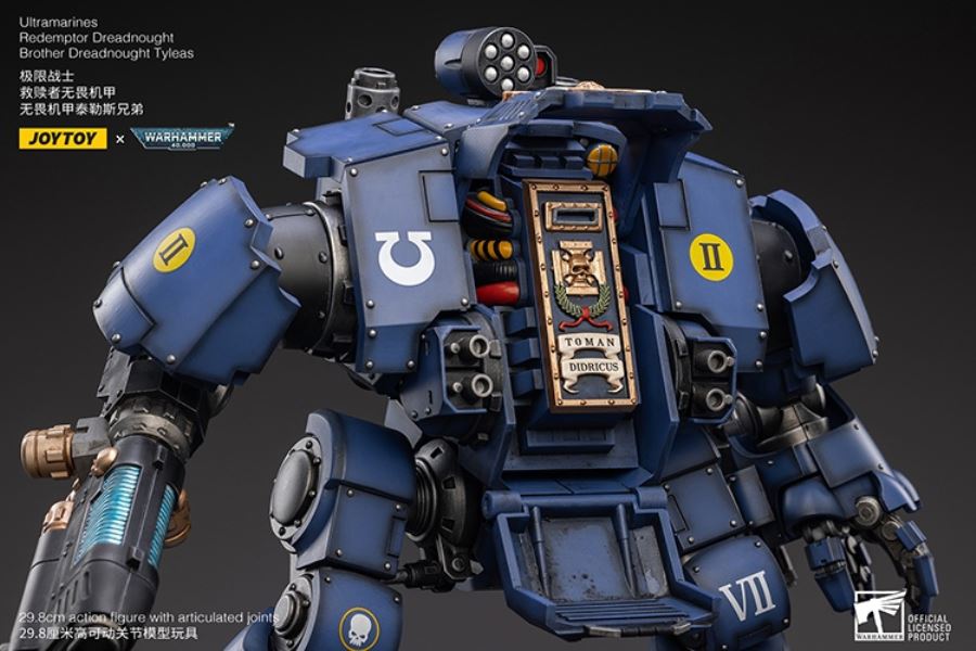 Ultramarines - Redeemer Dreadnought Mecha Thales Brothers/Heavy Armored Captain 1/18
