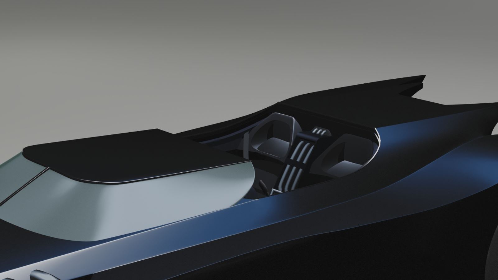 Batmobile - Batman The Animated Series (BTAS) 1/6