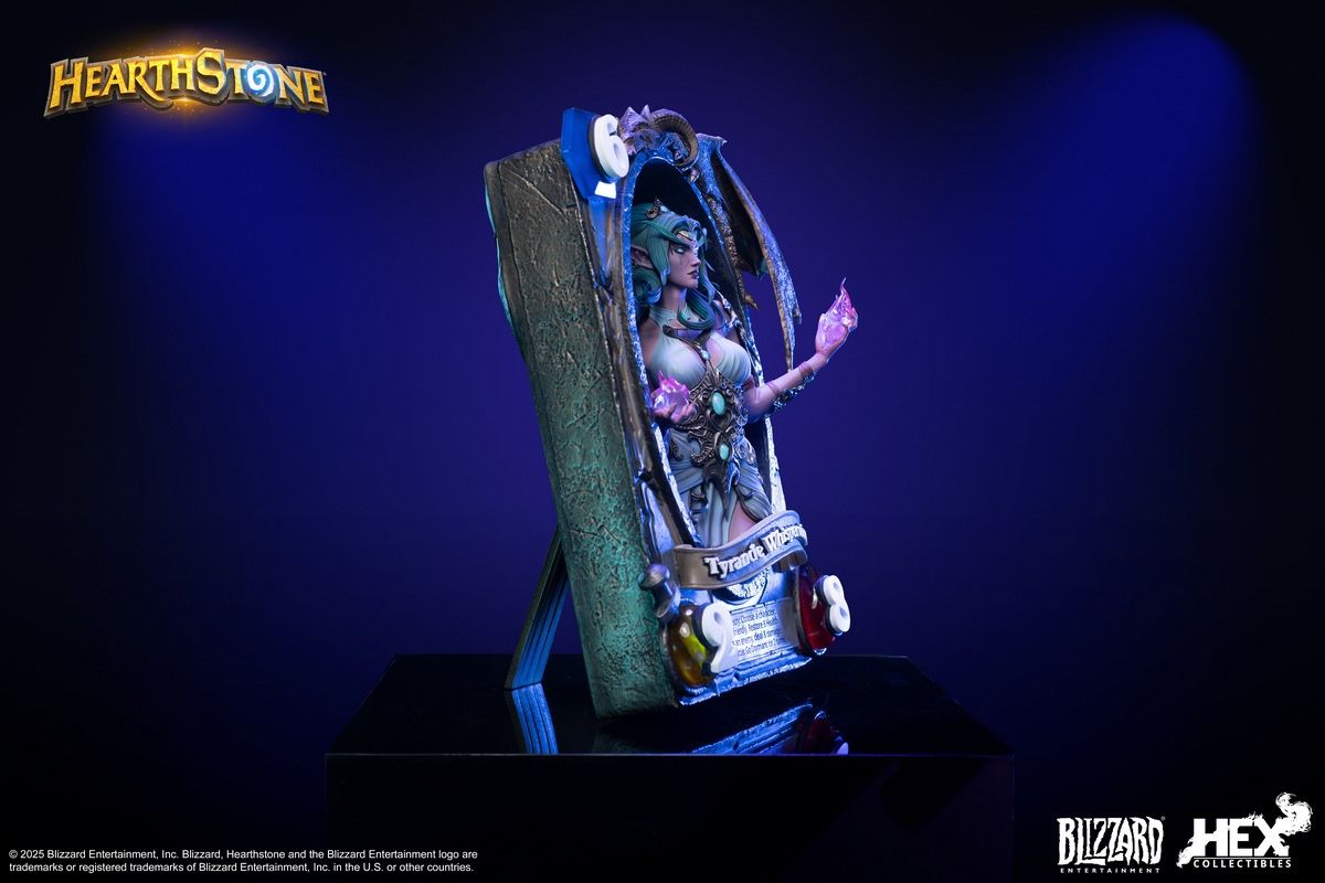 Blizzard Hearthstone - Tyrande Whisperwind Card Art Statue