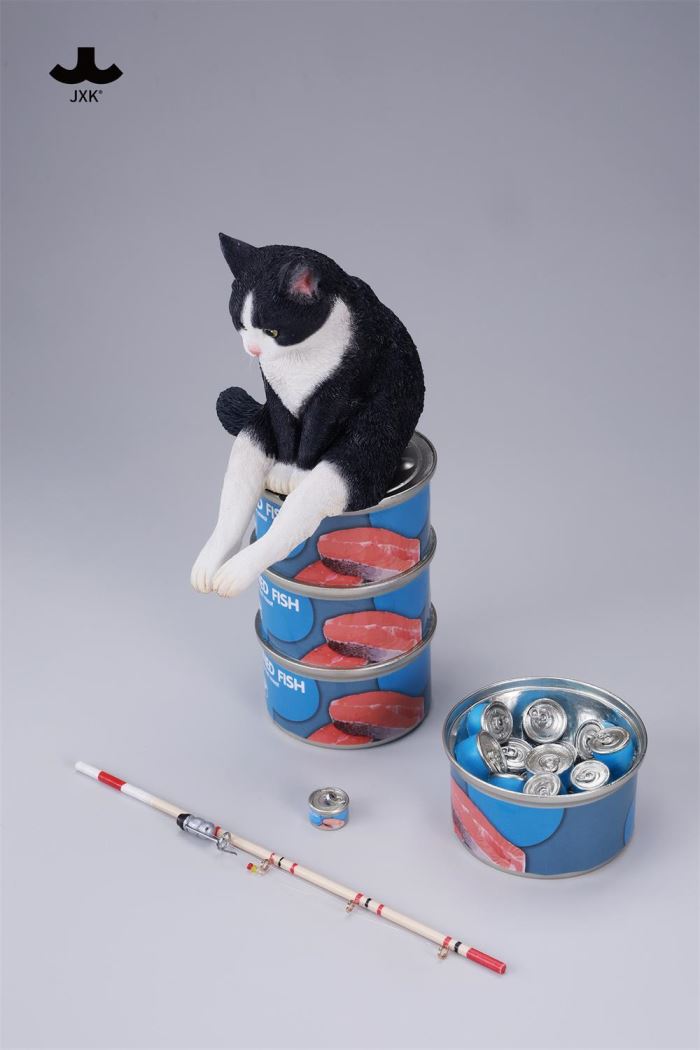 Dream-Fishing Kitten