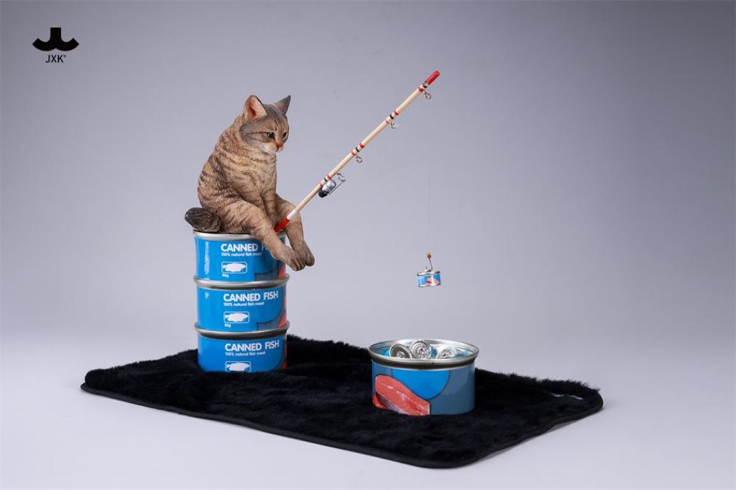 Dream-Fishing Kitten