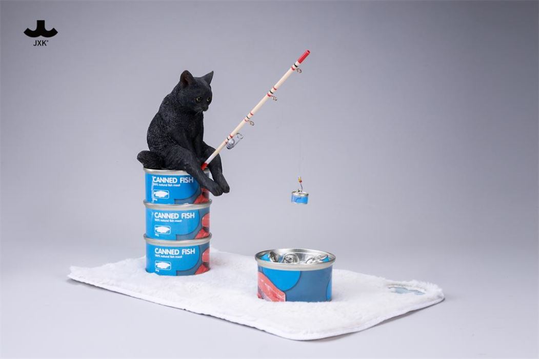 Dream-Fishing Kitten