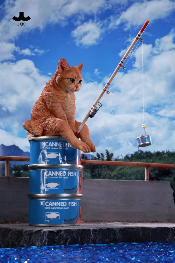 Dream-Fishing Kitten