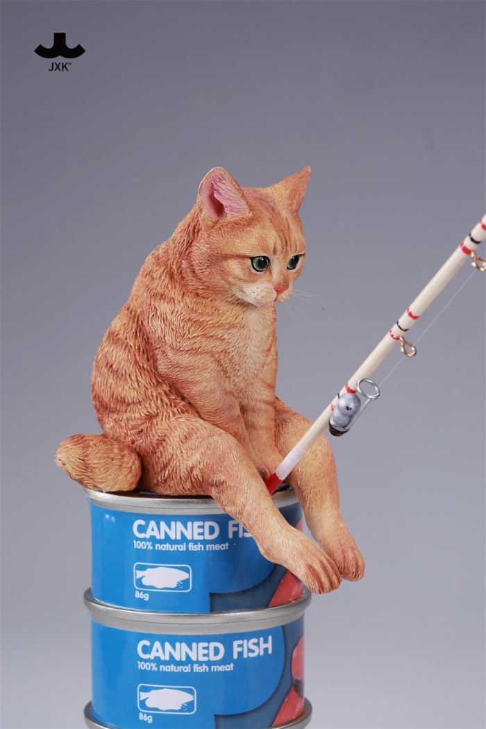 Dream-Fishing Kitten