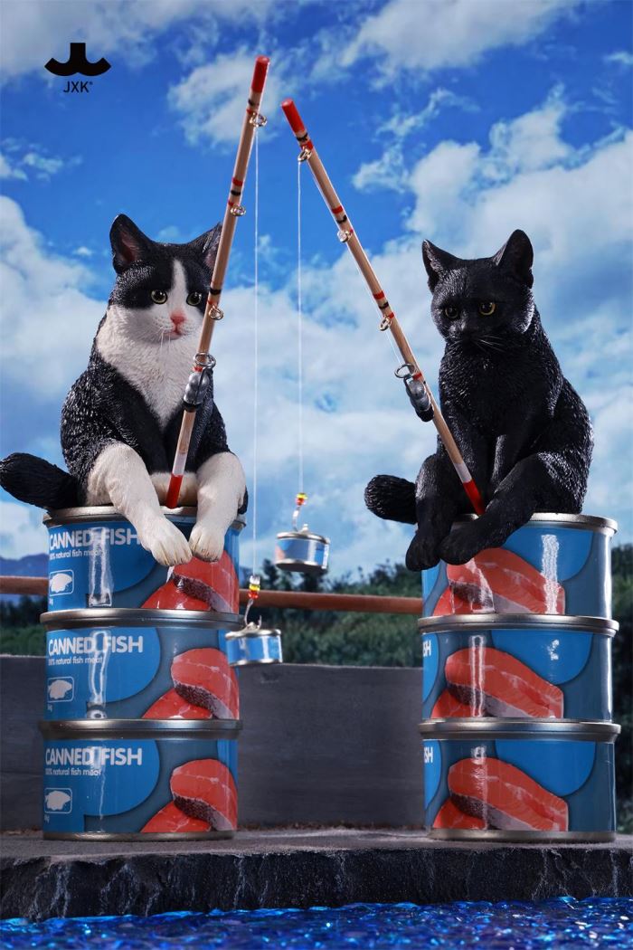 Dream-Fishing Kitten