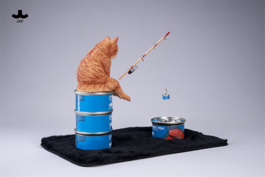 Dream-Fishing Kitten