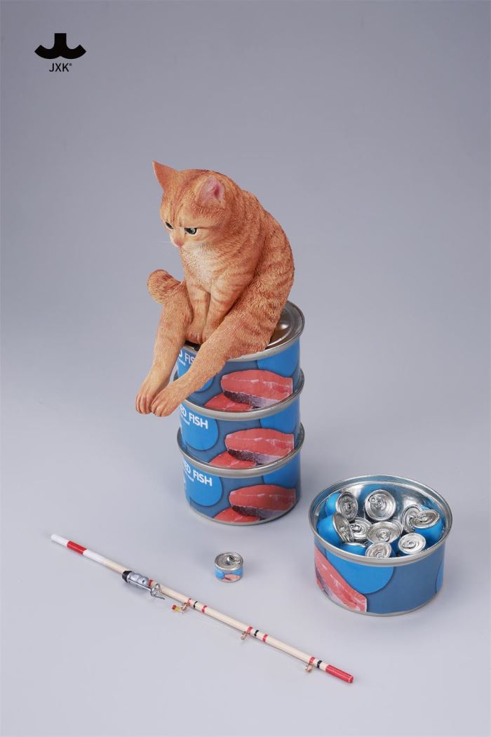 Dream-Fishing Kitten