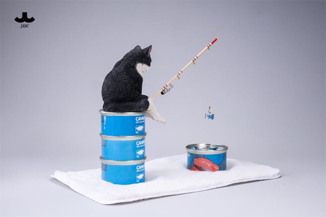 Dream-Fishing Kitten