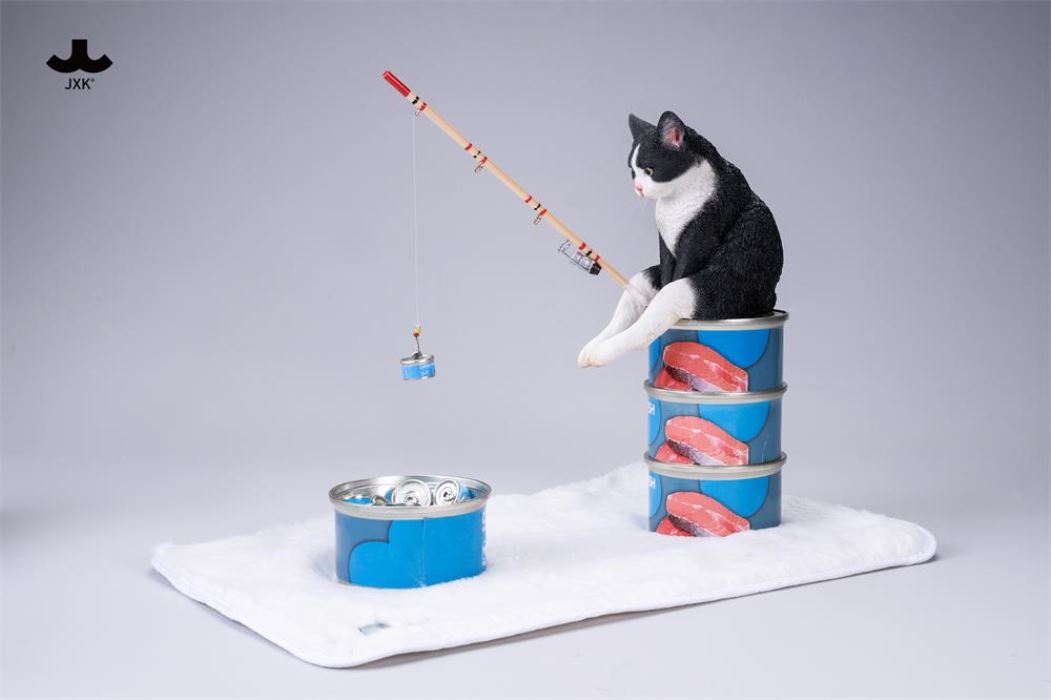 Dream-Fishing Kitten