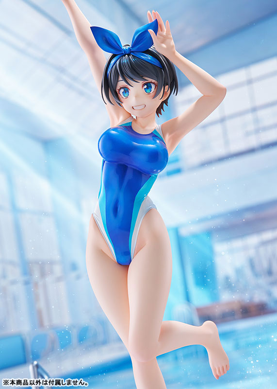 Swimsuit Silhouette Rent-A-Girlfriend Ruka Sarashina Competition Swimsuit Ver. 1/7