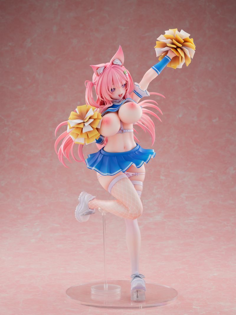 Animal Ears Cheerleader Girl DX Ver. illustration by Yatanuki Kei 1/5.5