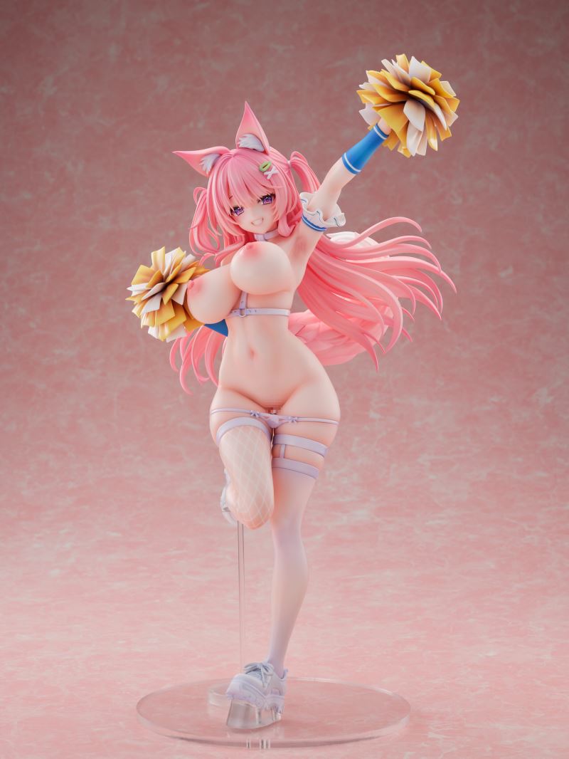 Animal Ears Cheerleader Girl DX Ver. illustration by Yatanuki Kei 1/5.5