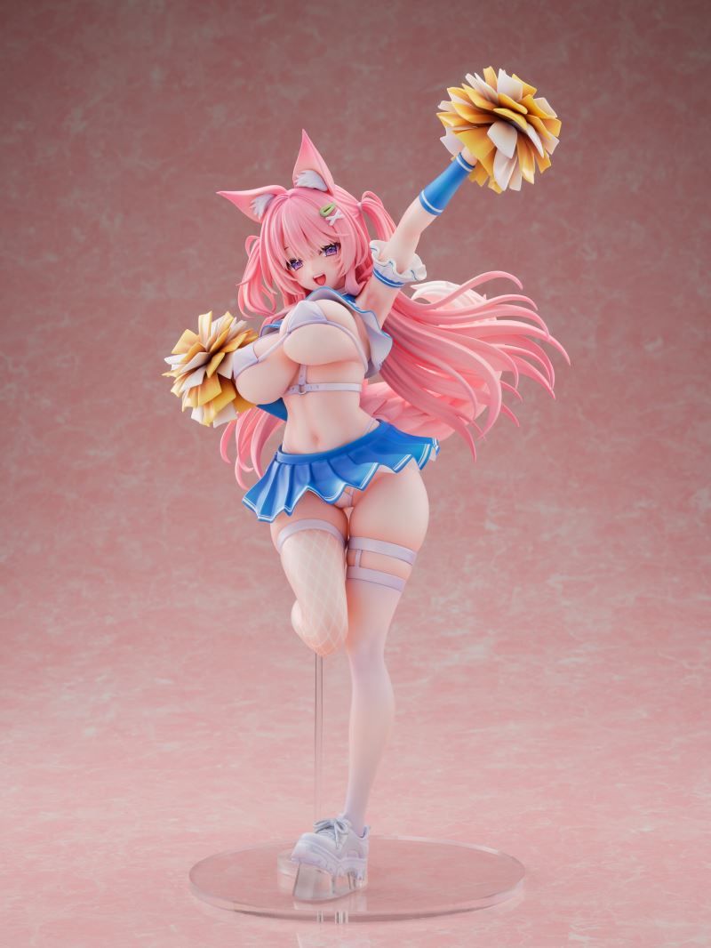 Animal Ears Cheerleader Girl DX Ver. illustration by Yatanuki Kei 1/5.5