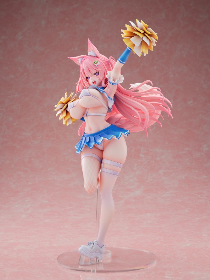 Animal Ears Cheerleader Girl DX Ver. illustration by Yatanuki Kei 1/5.5