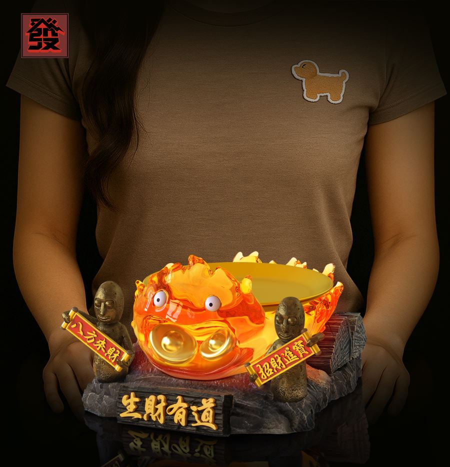 Gold Coin Calcifer - Howl's Moving Castle