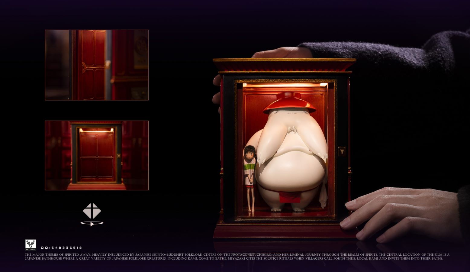 Chihiro and Radish Spirit - Spirited Away