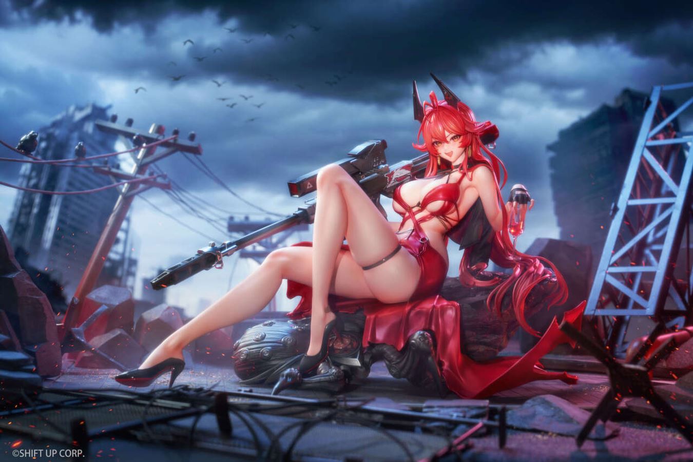 Nonsense Red - Goddess of Victory: Nikke 1/4