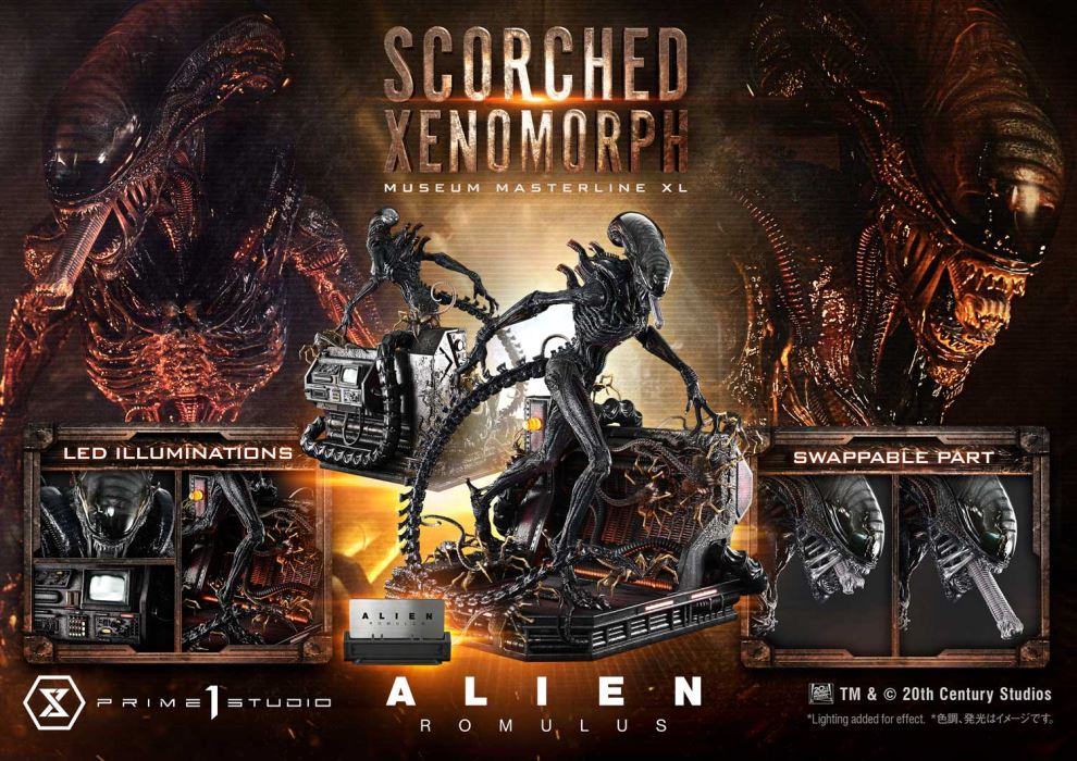 Alien: Romulus Scorched Xenomorph