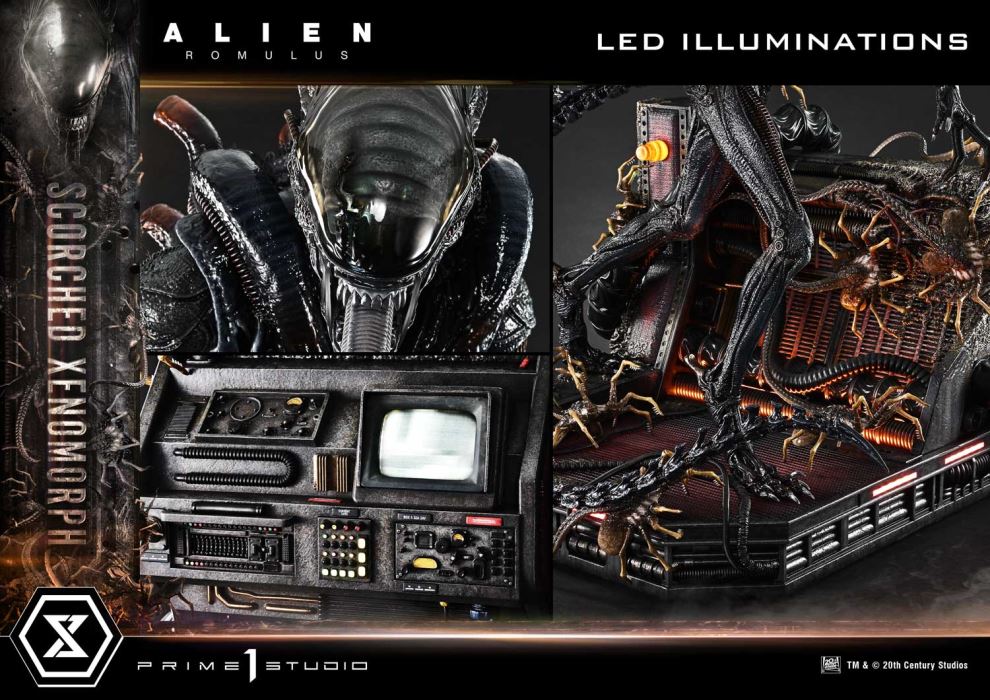 Alien: Romulus Scorched Xenomorph